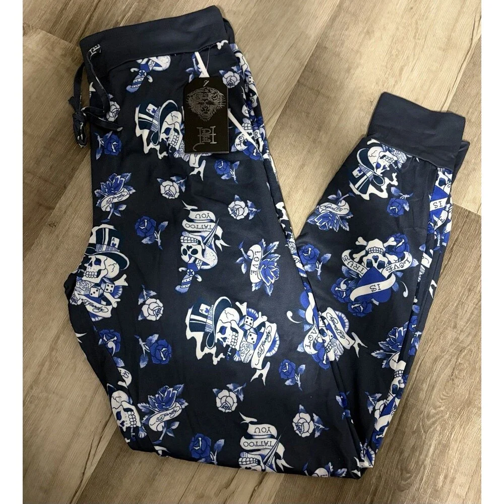 Women’s Ed Hardy Skull Leggings Size Small NWT - Picture 1 of 1